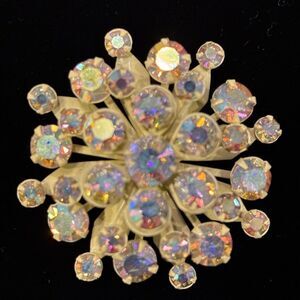 Aurora Borealis Vintage Brooch